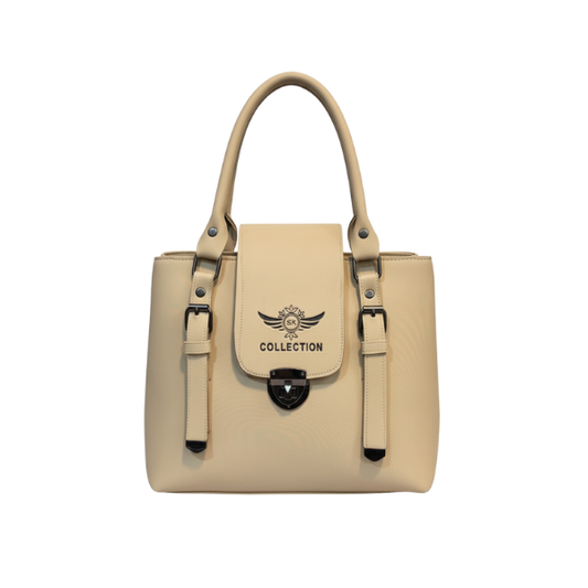 Beige Double Portion Bag