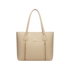 Yellow Zip Tote Bag