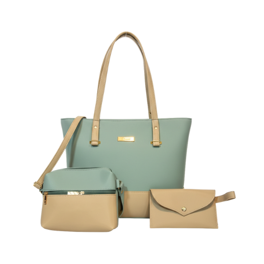 Graceful 3-in-1 Tote, Sling & Wallet Comb