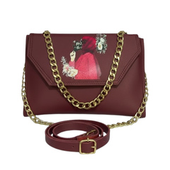 Pink Hijab Art  Crossbody Bag