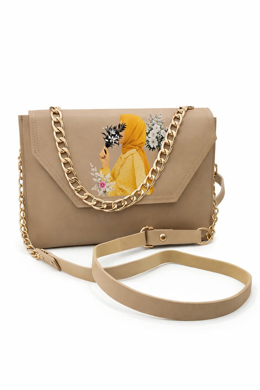 Skin Hijab Art Crossbody Bag